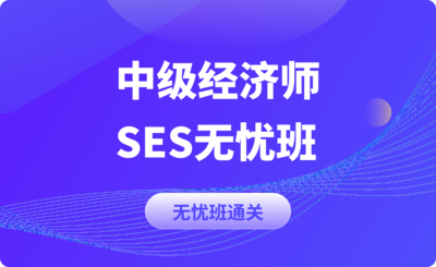 中级经济师SES无忧班